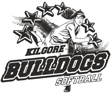 kilgore Bulldogs Softball Design