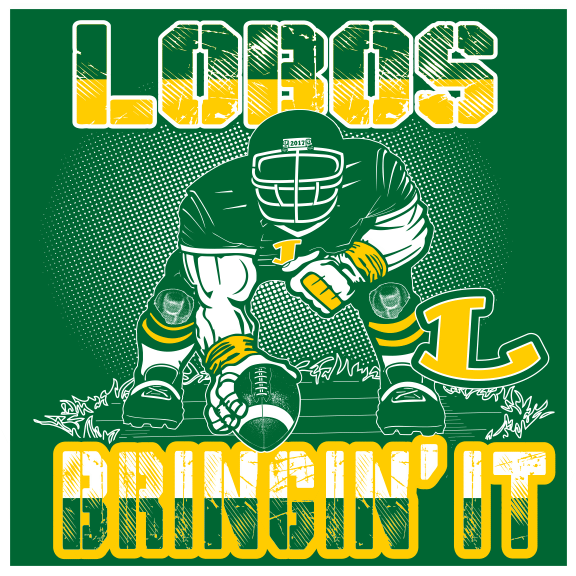 Longview Lobos Football 2017