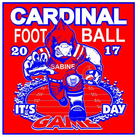 Sabine Cardinals Football 2017